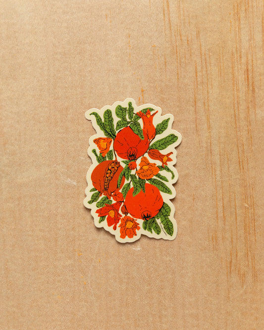 Abundance Pomegranates Sticker
