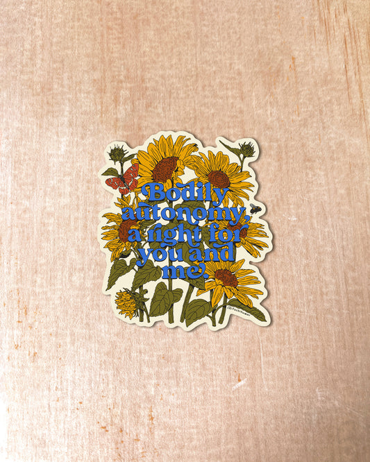 Bodily Autonomy Sticker