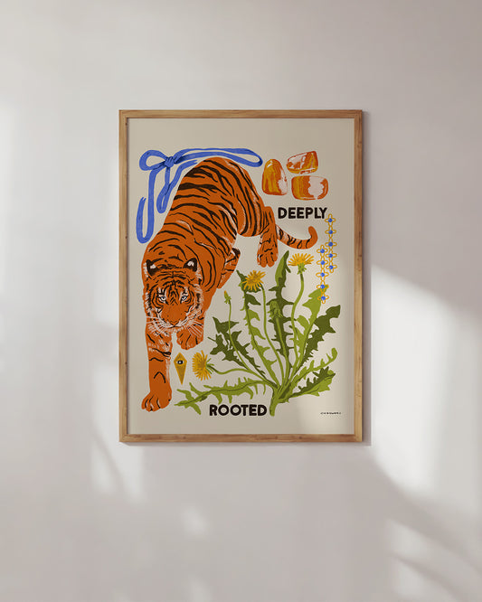 Deeply Rooted Print
