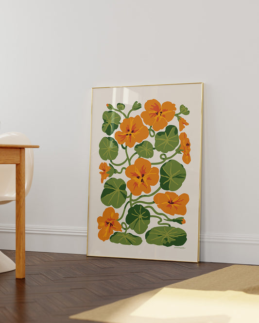 Nasturtiums I Print
