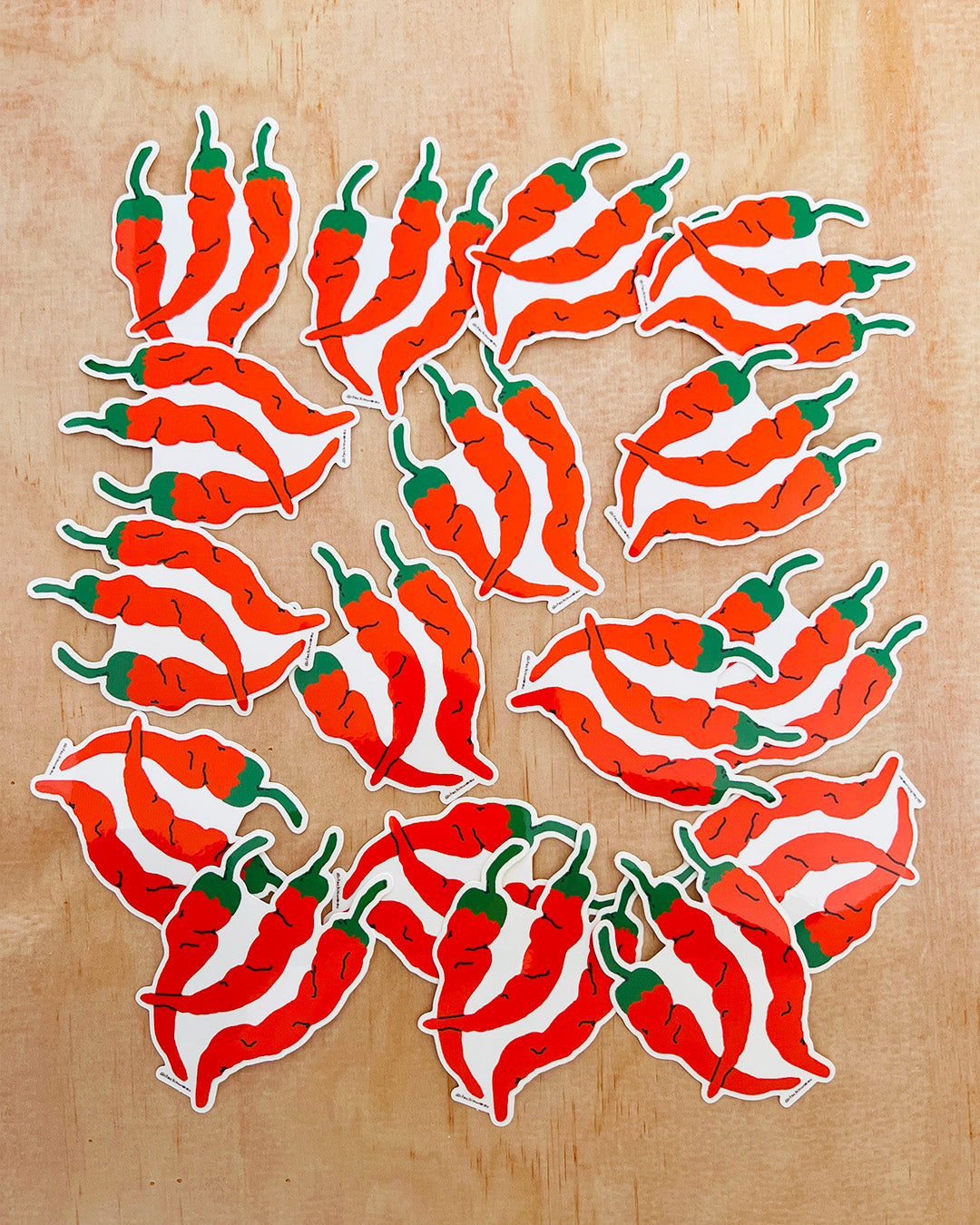 Chili Peppers Sticker