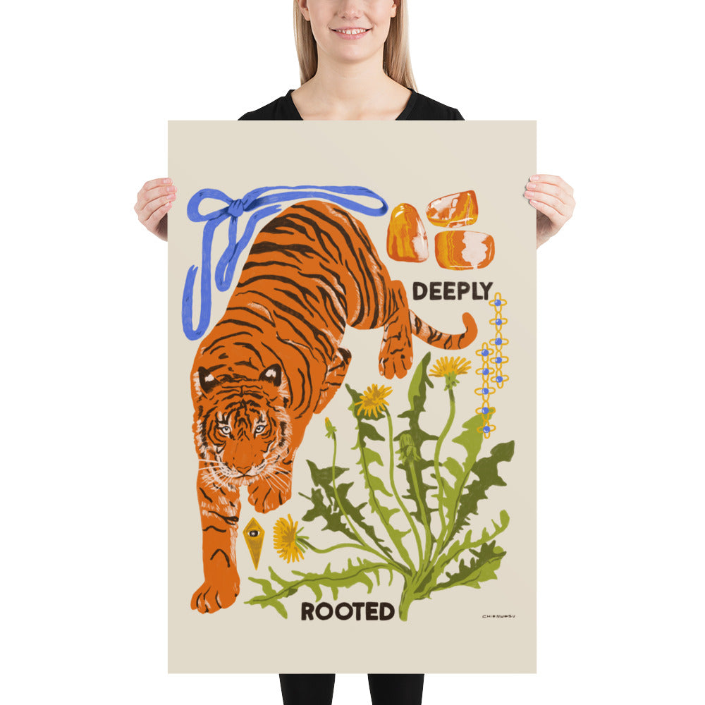 Deeply Rooted Print