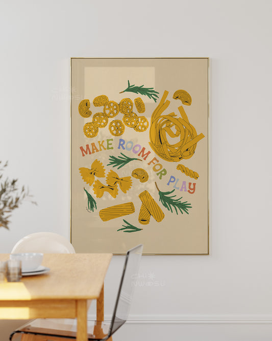 Make Room For Play Print