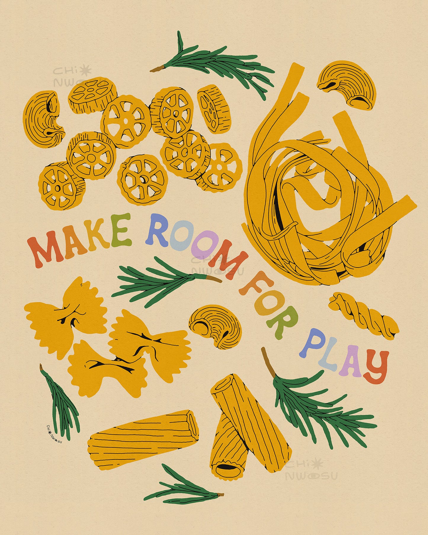 Make Room For Play Print