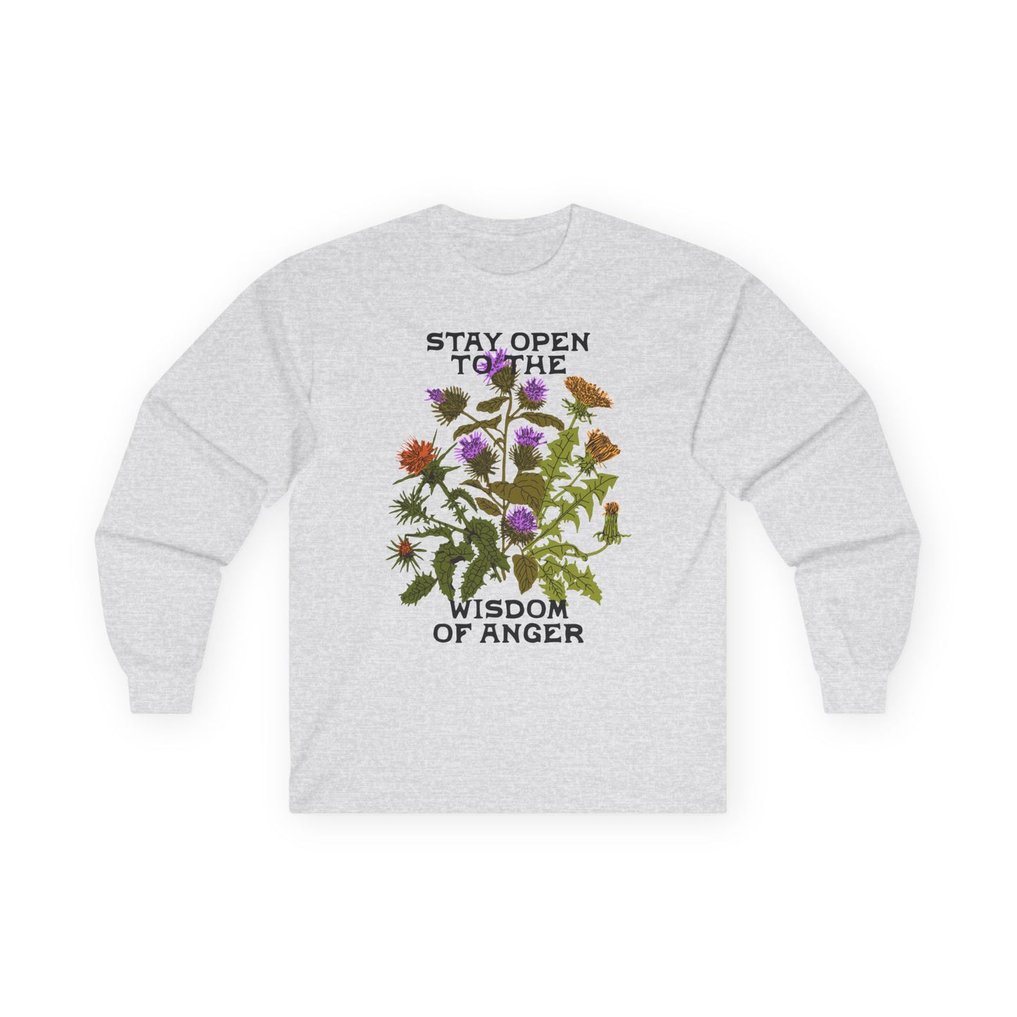 Wisdom of Anger Long Sleeve Tee
