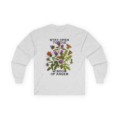 Wisdom of Anger Long Sleeve Tee