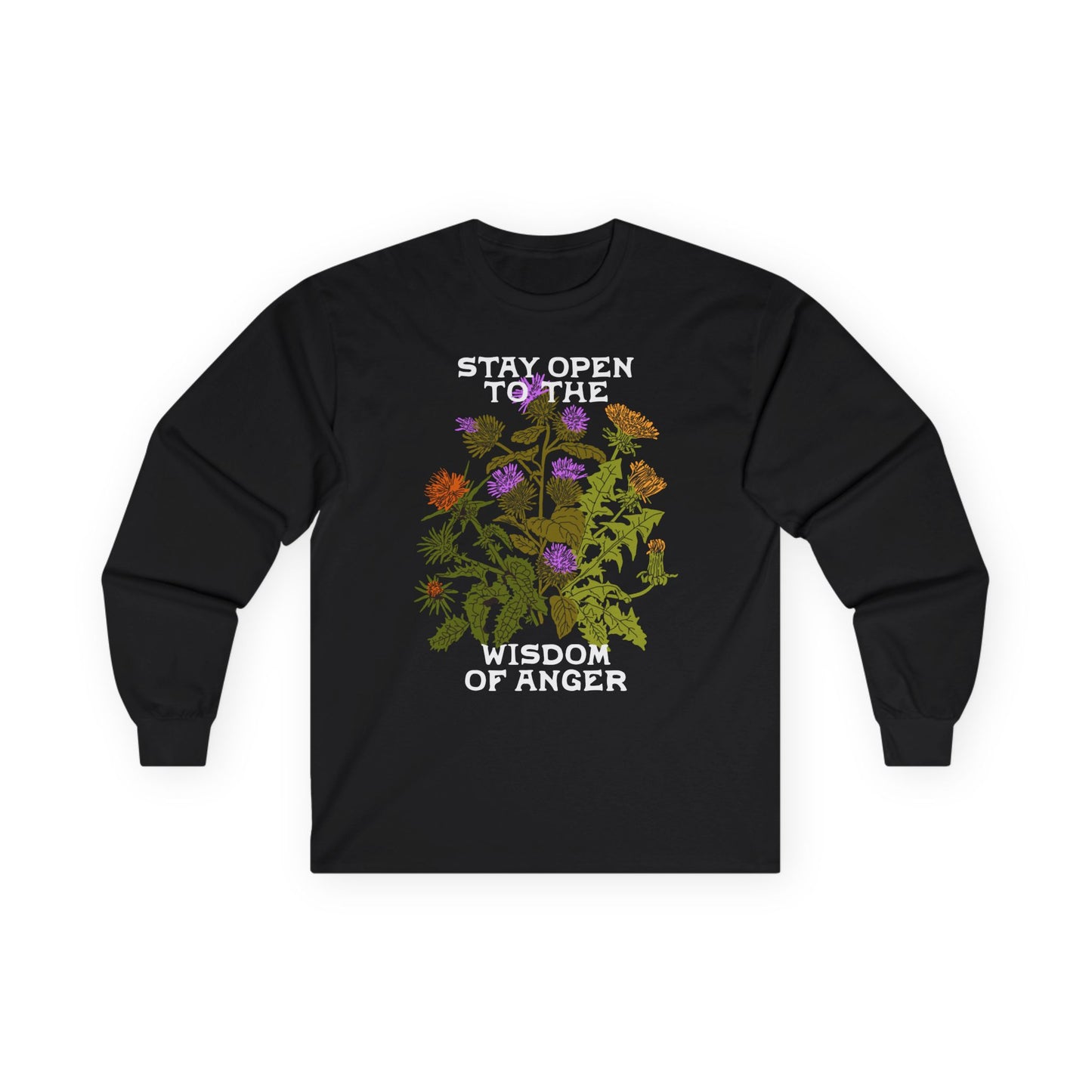 Wisdom of Anger Long Sleeve Tee