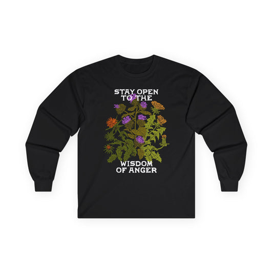 Wisdom of Anger Long Sleeve Tee