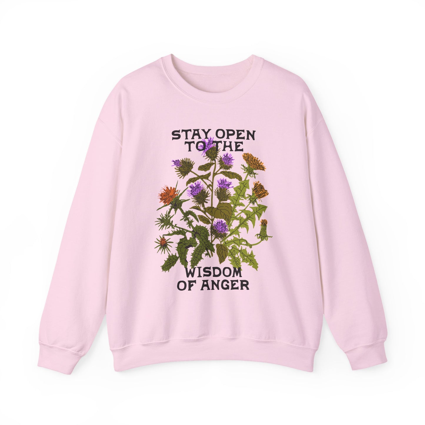Wisdom of Anger Crewneck Sweatshirt