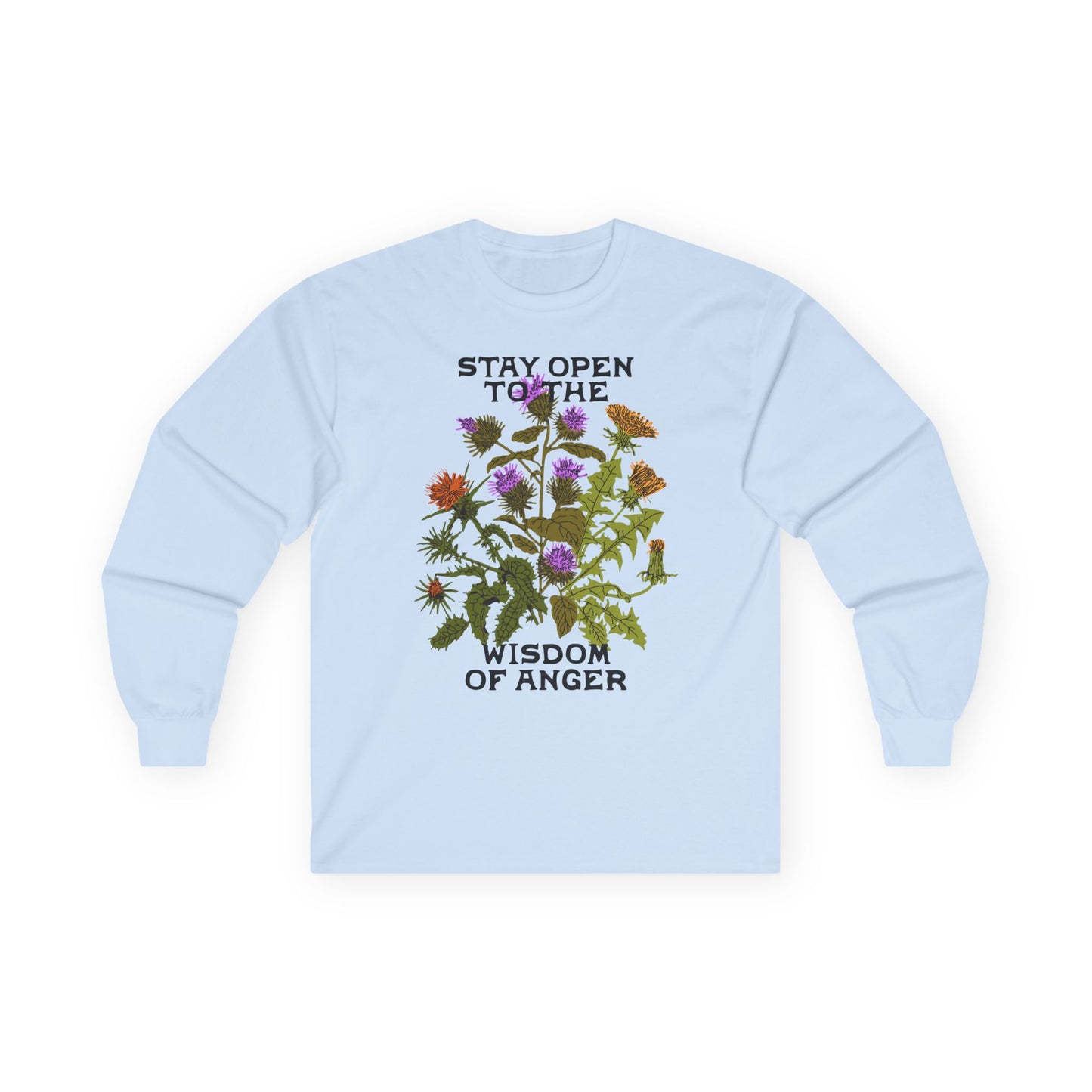Wisdom of Anger Long Sleeve Tee