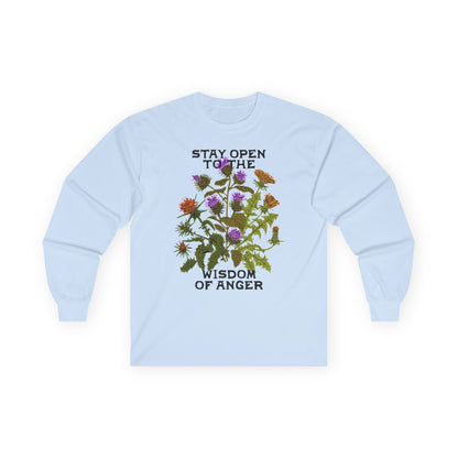 Wisdom of Anger Long Sleeve Tee