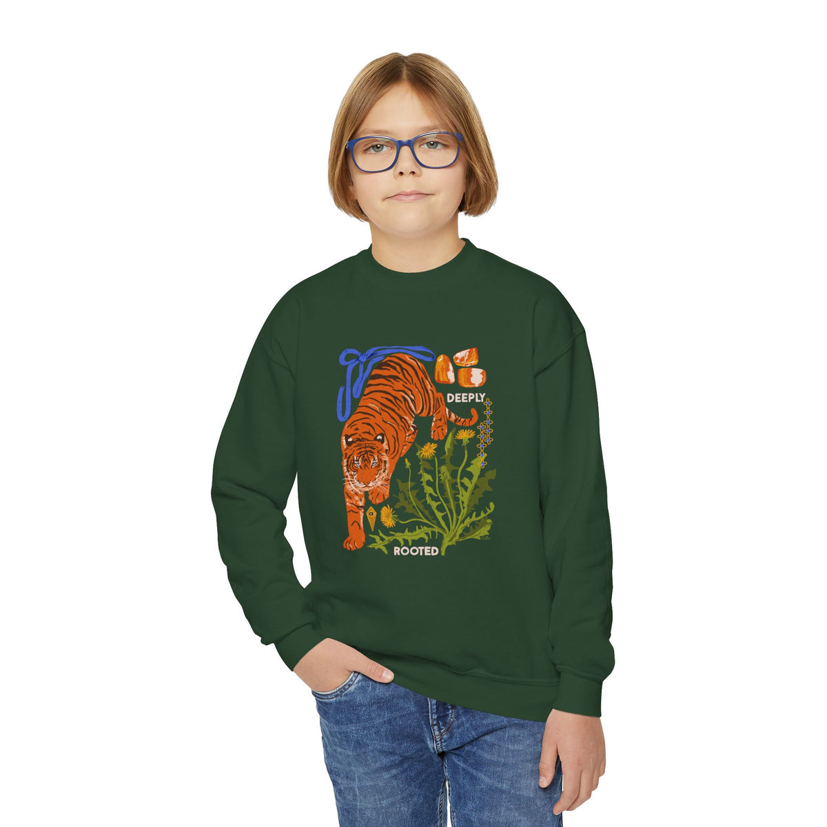 Deeply Rooted Youth Crewneck Sweatshirt