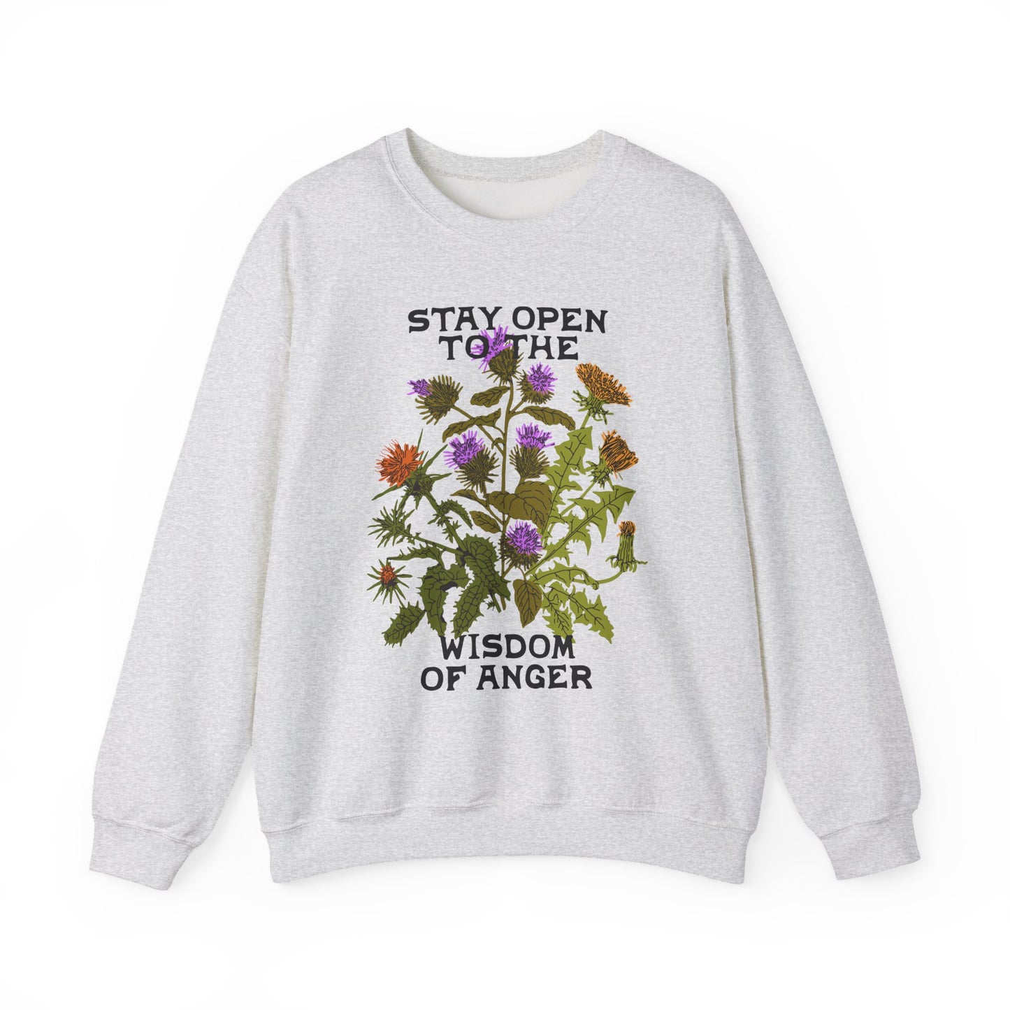 Wisdom of Anger Crewneck Sweatshirt