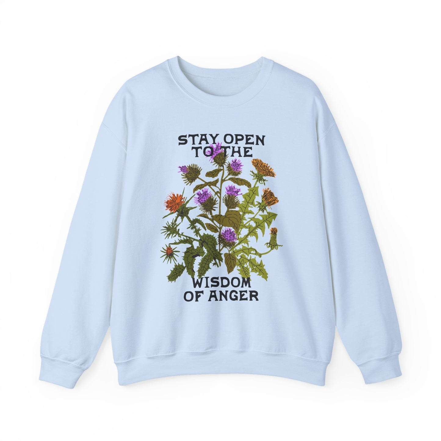 Wisdom of Anger Crewneck Sweatshirt