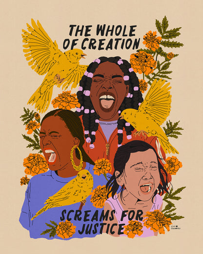 All of Creation Screams Print