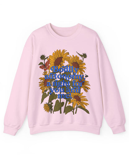 Bodily Autonomy Crewneck Sweatshirt