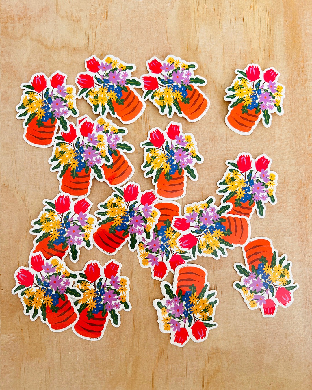 Bubble Bouquet Sticker – Little Gaze