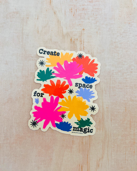 Create Space for Magic Sticker