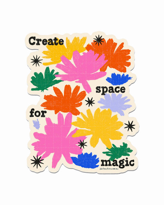 Create Space for Magic Sticker