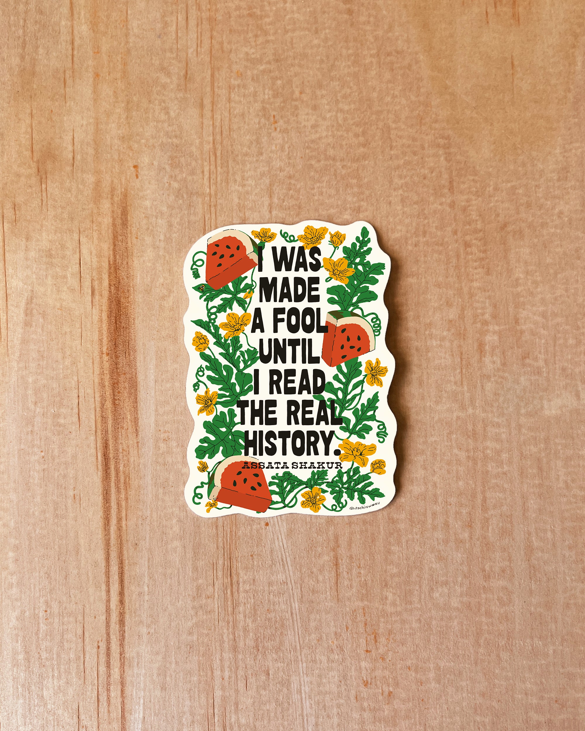 I Was Made A Fool Sticker – Little Gaze
