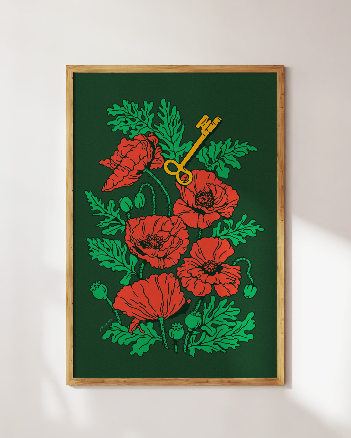 Key of Return Print