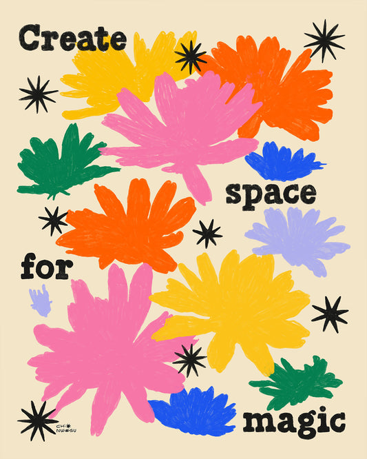 Sale: Create Space for Magic Print