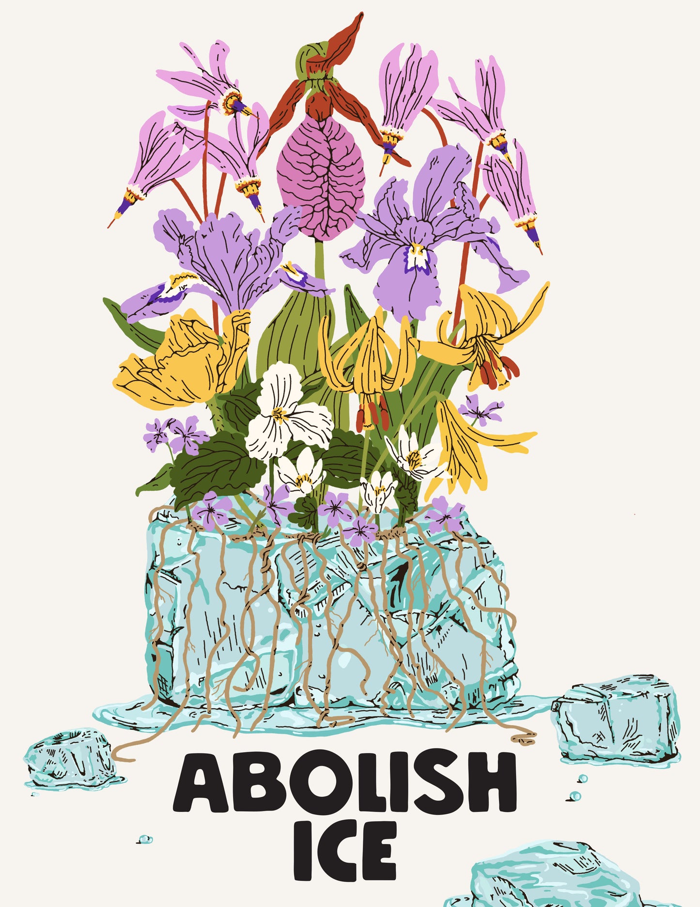 Our Connections Melt Ice Poster