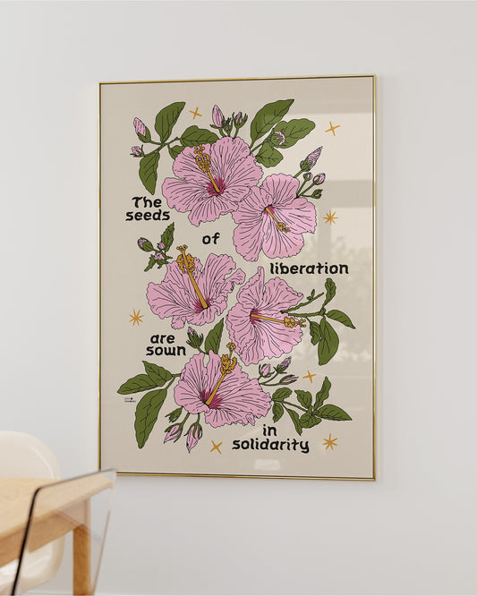The Seeds of Liberation Print