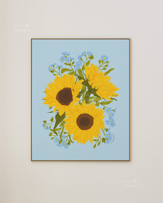Sunflowers Print