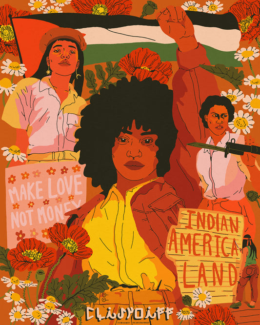 Free the Land, Free the People Print