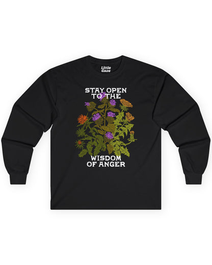 The Wisdom of Anger Long Sleeve Tee