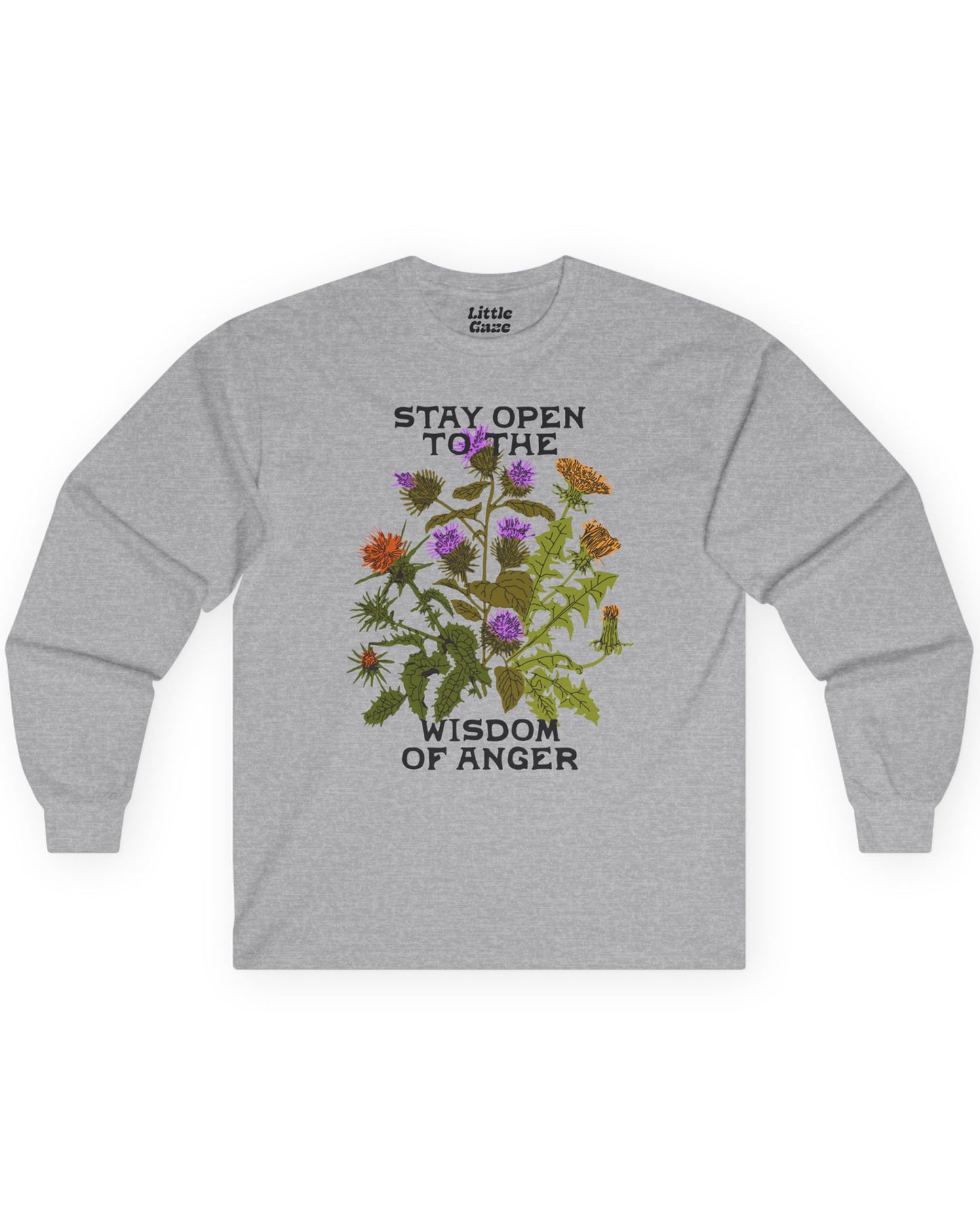 The Wisdom of Anger Long Sleeve Tee