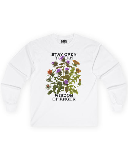 The Wisdom of Anger Long Sleeve Tee