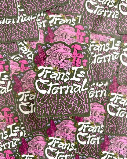 Trans is Eternal Sticker