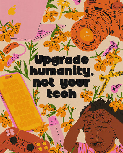 Upgrade Humanity, Free Congo Print