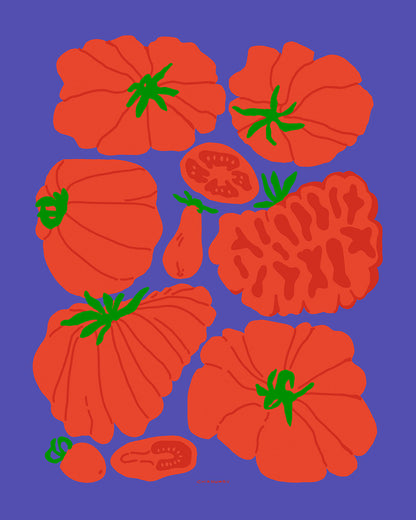 Heirloom Tomatoes Print